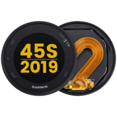 LCD-enhet med ram för Garmin Forerunner 45S (2019) (Premium) (Blå)