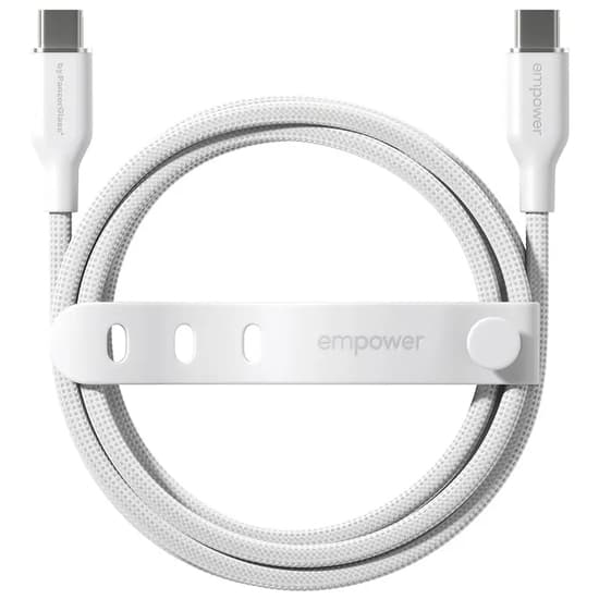 empower by PanzerGlass Racing USB-C to USB-C 1.2m vit