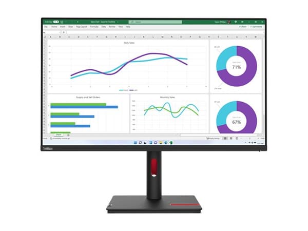 Lenovo ThinkVision T32h-30 31.5 IPS 2560 x 1440 (2K) HDMI DisplayPort USB-C 60Hz