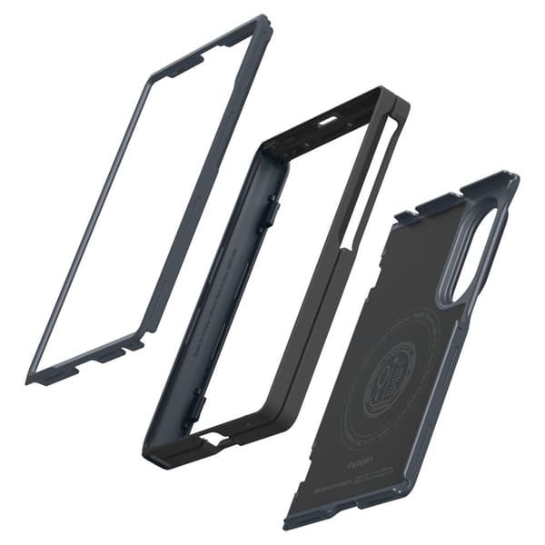 Spigen Slim Armor Magsafe-fodral för Samsung Galaxy Z Fold 8 marinblå