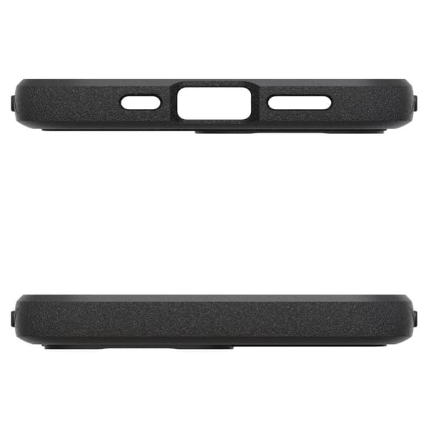Spigen Rugged Armor Mag MagSafe-fodral för iPhone 16E Matt svart