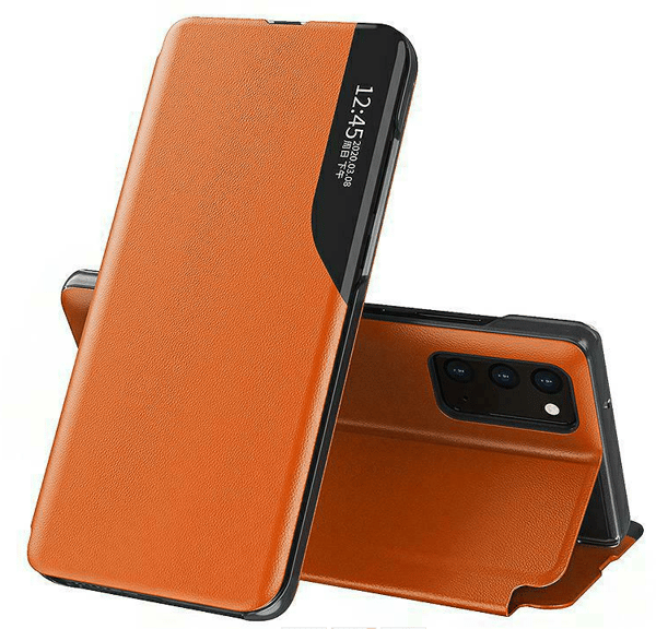 Smart flip för Samsung S23 ultra orange