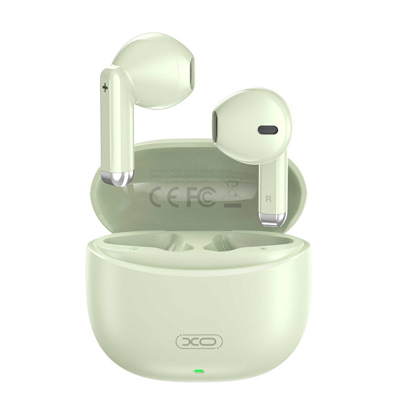 XO Bluetooth-hörlurar X33 TWS grön