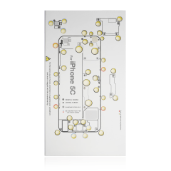 iScrews Positionsmatta för iPhone 5C (dottorpod)