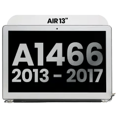 Komplett LCD-skärmmontering för MacBook Air 13\" A1466 (2013-2017) (Begagnad OEM-dragning: Klass B)