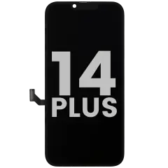 OLED-enhet kompatibel med iPhone 14 Plus med flexkabel för ljussensor (Använd OEM-drag: Klass A)