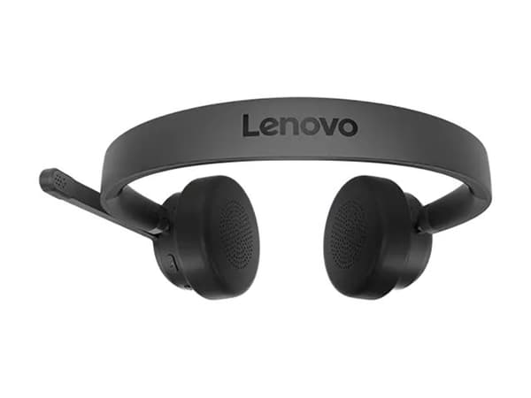 Lenovo trådlös hörlurar svart