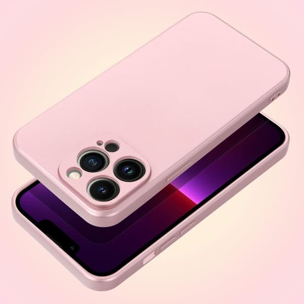 METALLIC Fodral för IPHONE 13 pro max rosa rosa