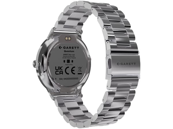 Garett Quantum 43 mm Silver SmartWatch