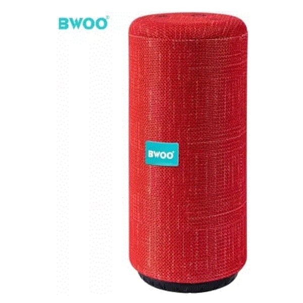 2,5 W Bluetooth-ljudhögtalare för hemmabruk röd