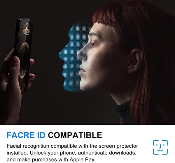 4 st sekretessskärm skydd för iphone 13 mini