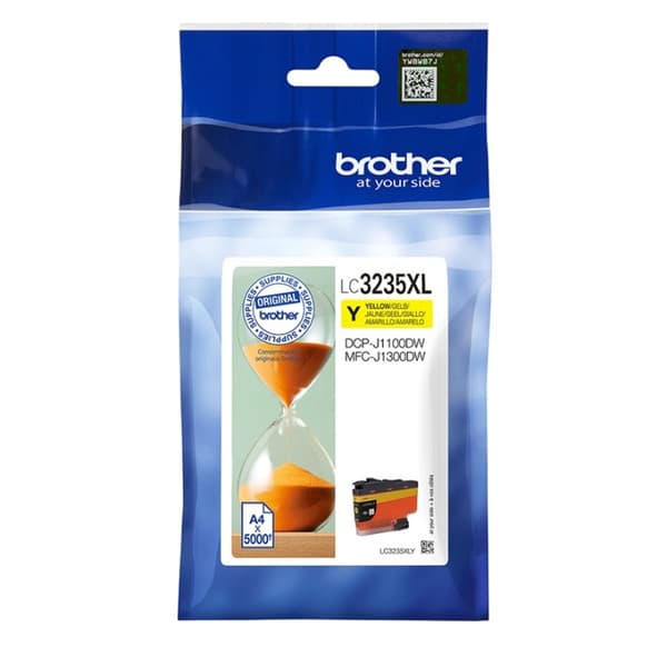 Brother LC 3235XLY Gul 5000 sidor bläck