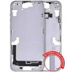 Mellanramshölje med smådelar för iPhone 15 Plus (EU / Global version) (Eftermarknad Plus) (Blå) blå