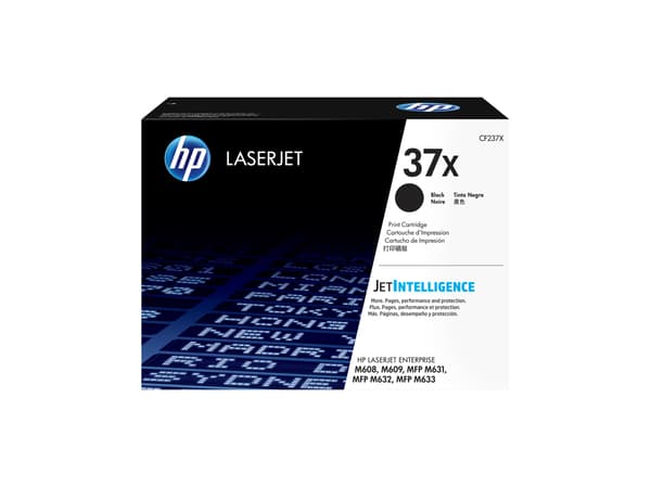 HP 37X svart 25000 sidor Toner CF237X