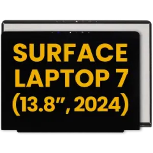 LCD-enhet med digitizer för Microsoft Surface Laptop 7 13.8\" (renoverad) (Sharp-version)