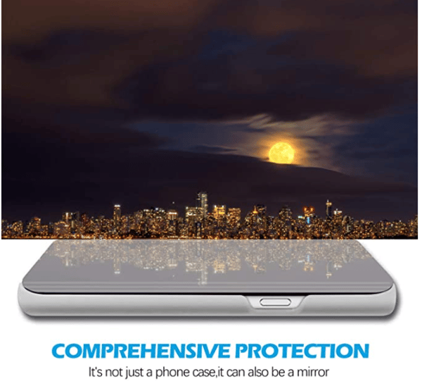 Flipfodral för iPhone Xr silver