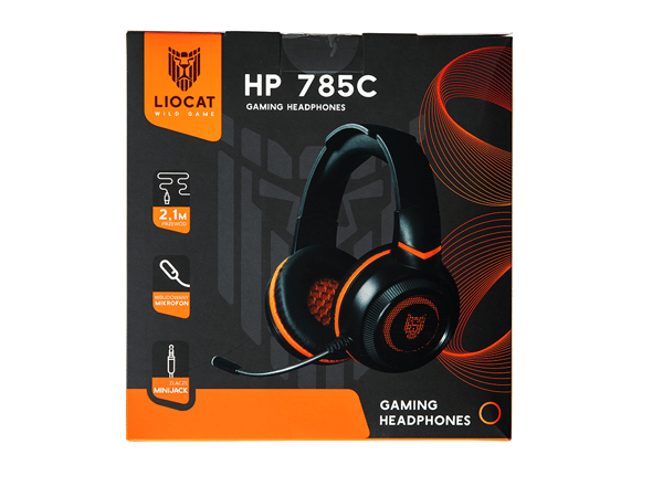 Liocat gaminghörlurar HP 785C svarta