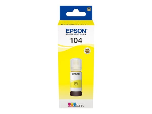Epson EcoTank 104 Magenta 7500 sidor bläckbehållare C13T00P340
