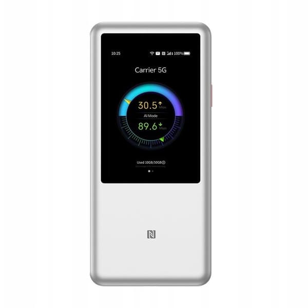 ZTE U60 Pro WiFi7 (MU5250) trådlös router bärbar 5G Silver silver