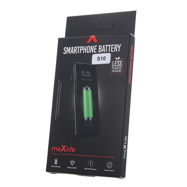 Maxlife-batteri för Samsung S10 EB-BG973ABU 3400mAh