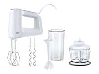 Braun MultiMix 3 HM 3135 WH Håndmixer vit/grå