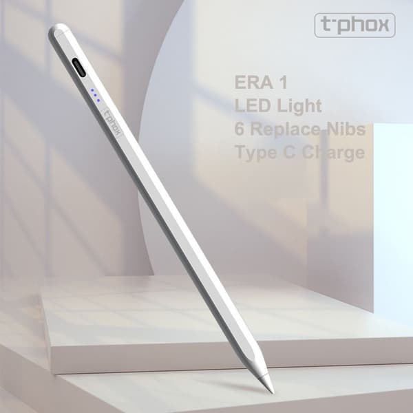 T-PHOX STYLUS ERA 1 FÖR APPLE USB-C LADDNING VIT