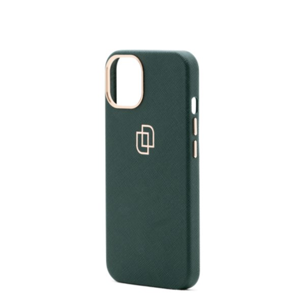 Tillbehörspaket – iPhone 13 pro max  – grönt Saffiano grön