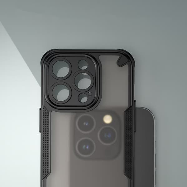 Defender Matt-fodral för iPhone 17 6,3\" svart