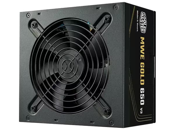 Cooler Master MWE Gold V3 ATX 3.1 strömförsörjning 650Watt 80+ Gold guld