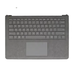 Toppfodral med tangentbord (ANSI US) för Microsoft Surface Laptop 3 13,5\" (1867 / 1868) (grå) grå