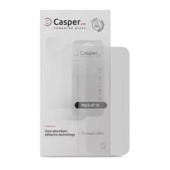 Casper Pro Härdat Glas för iPhone 13 Pro Max / 14 Plus (10-pack) (Matt) röd