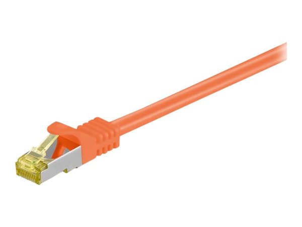 goobay CAT 7 SFTP, PiMF 50cm Patchkabel Yellow gul