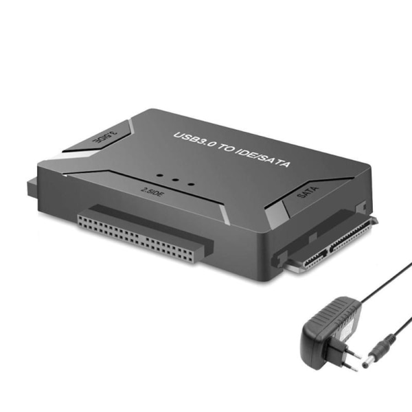 SATA/IDE till USB 3.0-adapter, hårddiskläsare