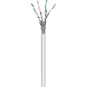 Goobay CAT 6a S/FTP CU 50m White vit
