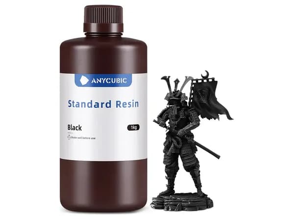 Anycubic Standard 1kg Resin svart svart