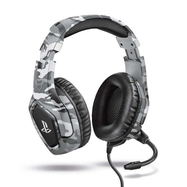 Trust Gaming GXT 488 Forze-G Kablet hörlurar Grå