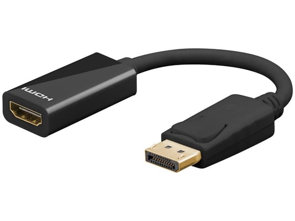 Goobay DisplayPort till HDMI adapter 8K60Hz svart