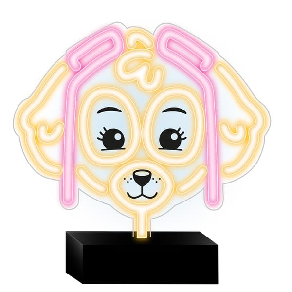 Neon LED på ställ Paw Patrol - Skye OW-120546