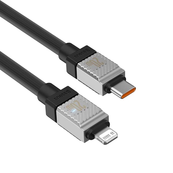 Baseus kabel CoolPlay USB-C - Lightning 1m 20W svart svart