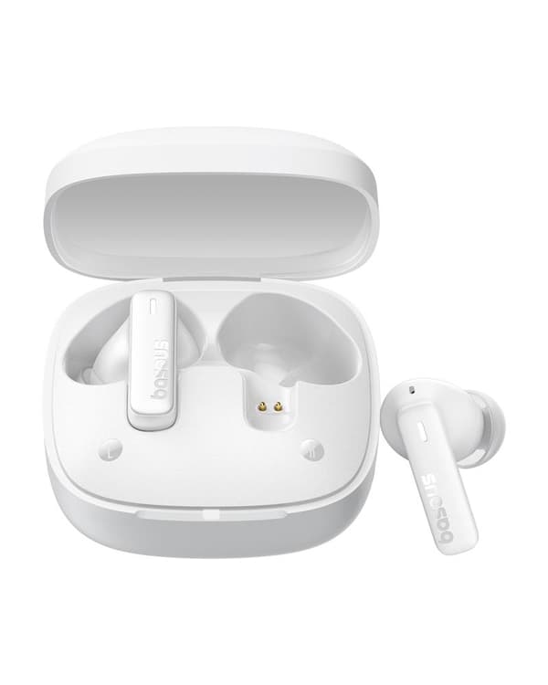 Baseus Bowie E19 True Wireless Hörlurar Stellar White