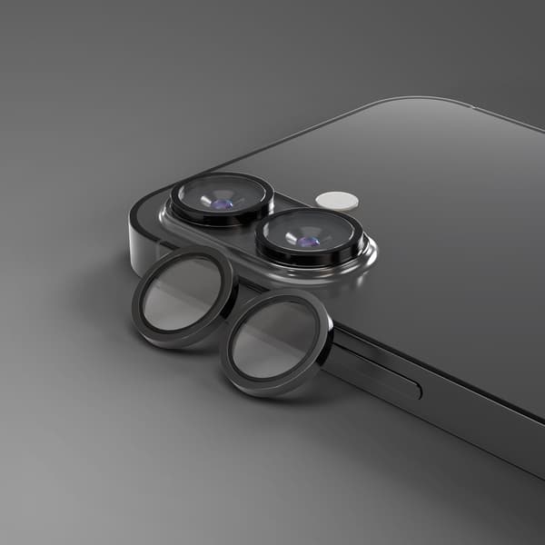 Etteri kameralinsskydd för iPhone 16 / 16 Plus svart svart