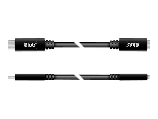 Club 3D CAC-1529 USB-C förlängningskabel 2m svart svart