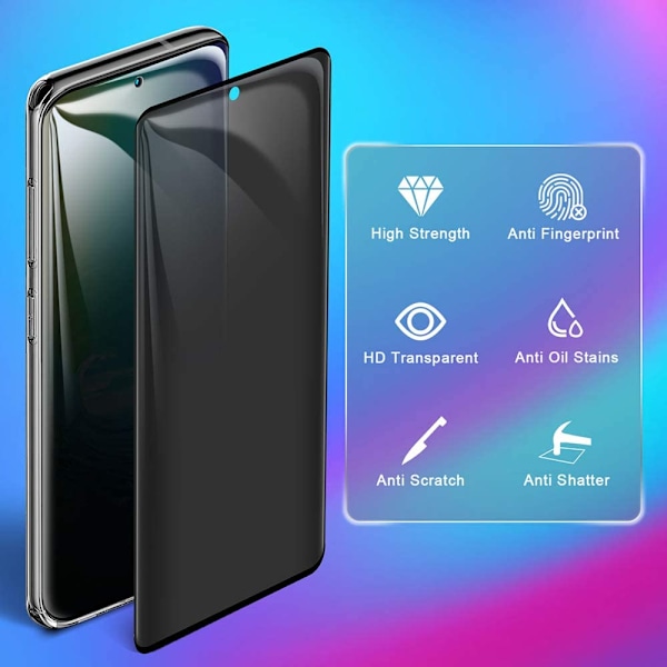 Sekretessskydd i härdat glas, för Samsung Galaxy S10