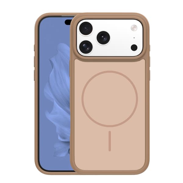 Frame Thin Mag-skal till iPhone 17 Pro 6,3\" / 18 Pro 6,3\" brunt