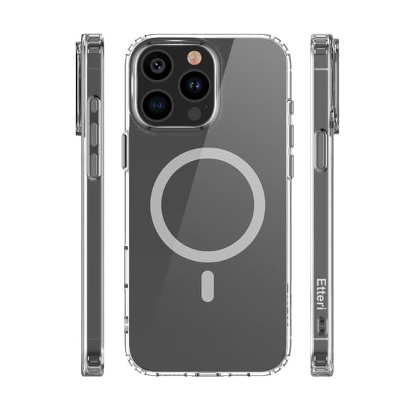 Etteri Color Mag Case för iPhone 13 Pro - Grå, TPU/PC, MagSafe