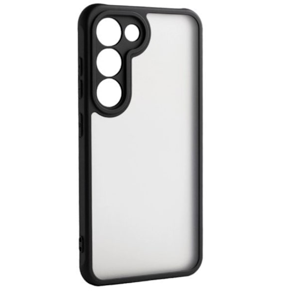 Akryylinen mattapintainen suojakotelo Samsung S24 puhelimelle, musta black