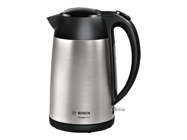 Bosch DesignLine Elkedel 1.7liter 2.4kW Rustfrit stål/svart