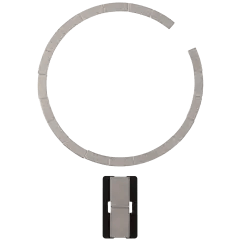 Trådlös NFC-laddning MagSafe-magnetkompatibel för iPhone 16 / 16 Plus / 17 (Premium)