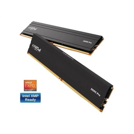 Crucial DDR5 48GB kit 5600MHz CL46 On-die ECC