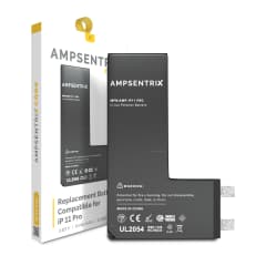 Replacement Battery Core For iPhone 11 Pro (Spot Welding Required) (AmpSentrix Core) röd